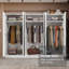 Armoire de rangement à 6 portes avec de nombreuses tablettes Latitude-106503760