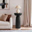 Pedestal End Table