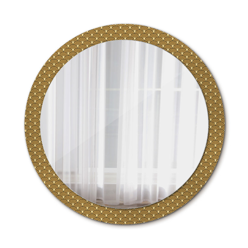 Huldar Glass Flat Wall Mirror