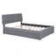Lit plateforme tapissier grand avec lit gigogne simple TG-1936616071-1936616058