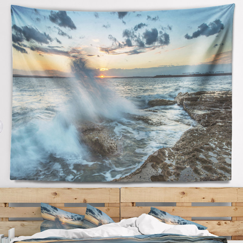Polyester Tapestry, 78" H x 92" W