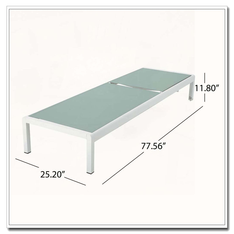 CHAISE LUNGE, Vert
