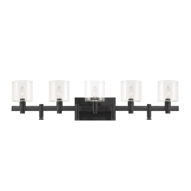 Decato 5 Light Sconce, Black