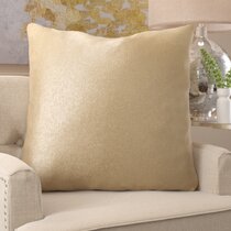 Luxor Gold Metallic Foil Throw Pillow, 18, Sold by at Home