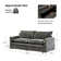 Felipe Modern 87" Cloud Storage Sofa With Dual-Layer Cushion