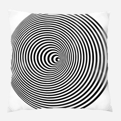 Concentric Throw Pillow