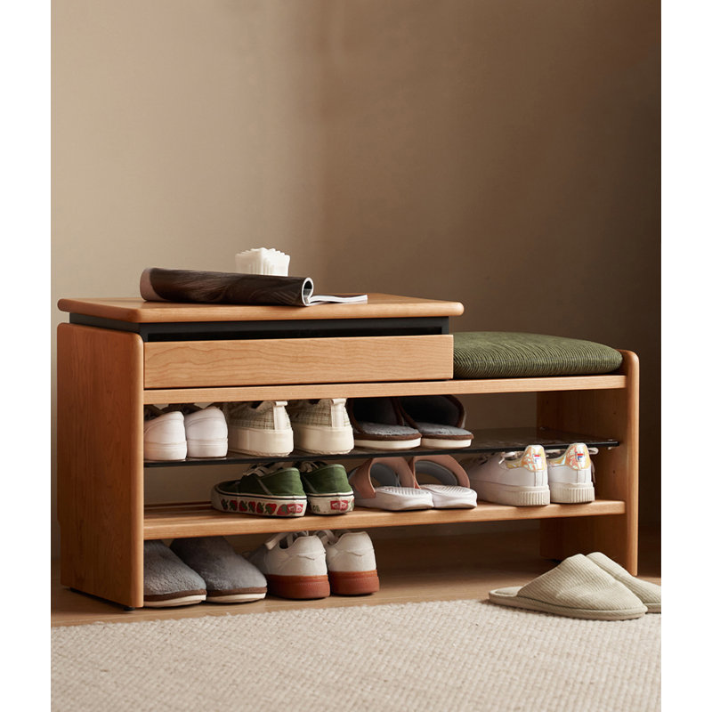 Tabouret à langer avec rangement Nordic