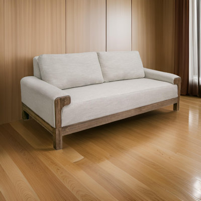 Caisy Sofa, Foam Cushions, Solid Wood