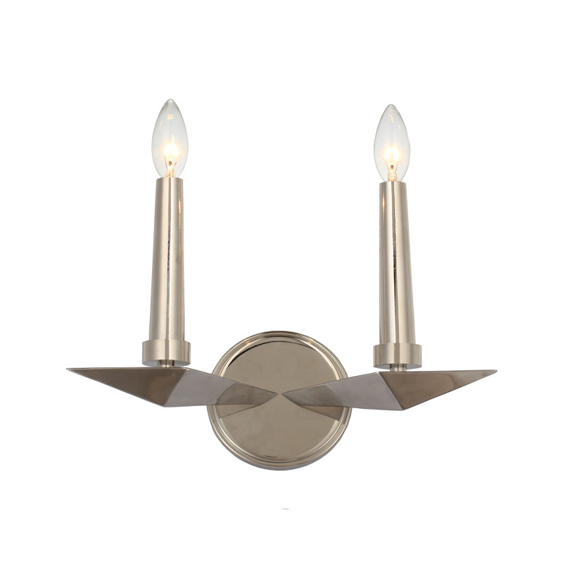 Lampe murale bougie 2 lumières Campa