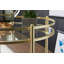 Kaden Aluminium Bar Cart