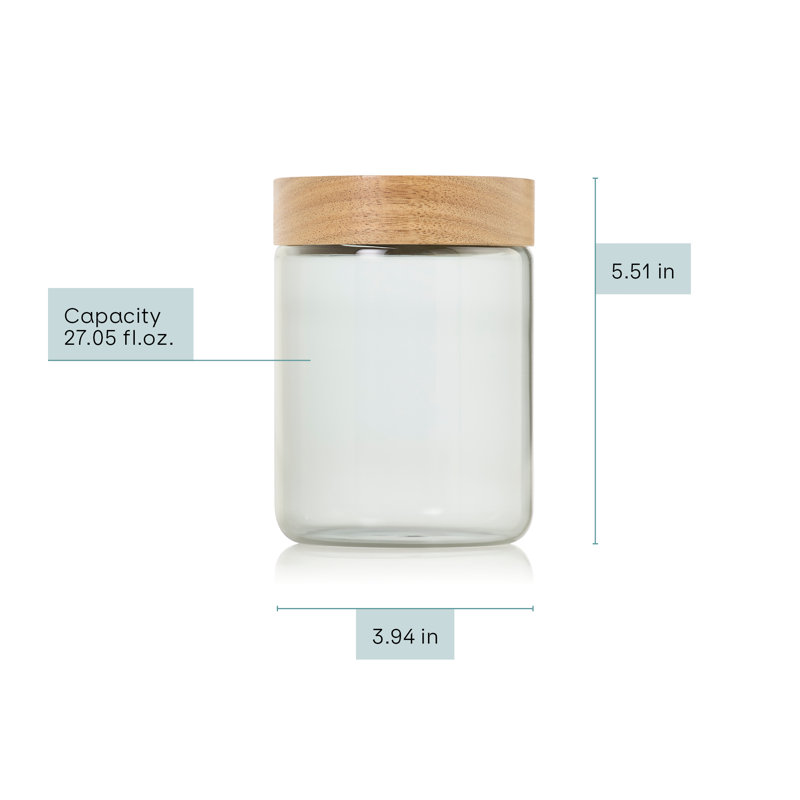 Adhoc Storage Can Pure Jar 16.7oz, 16.7oz
