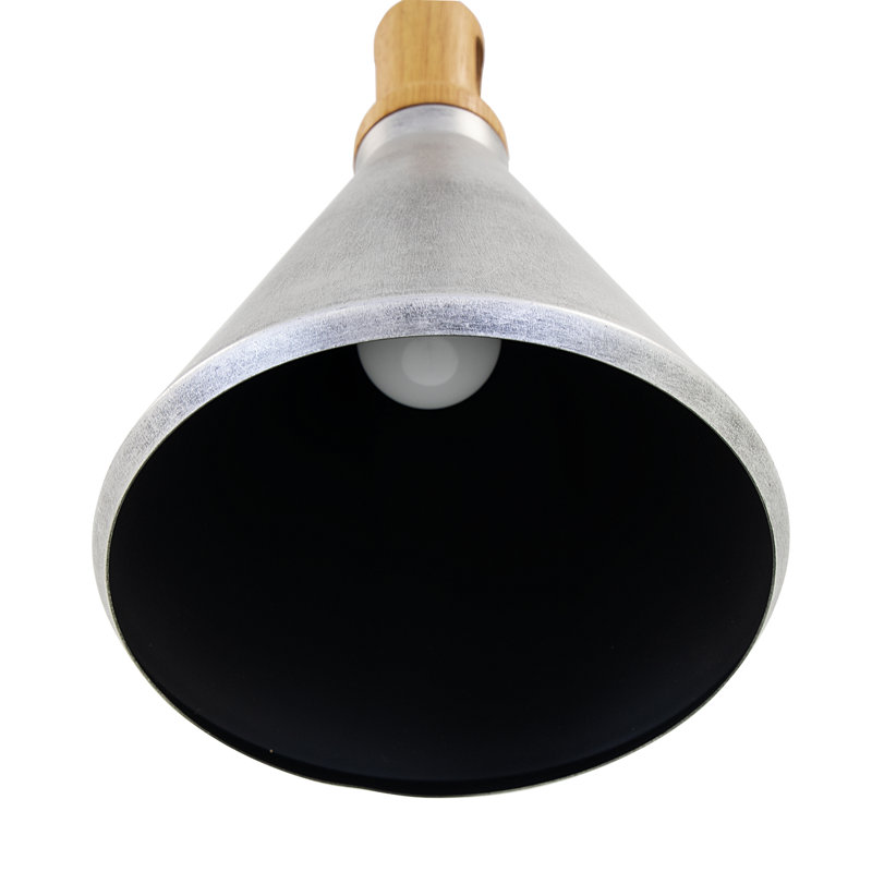 Luminaire suspendu conique à 1 lumière Tedrow