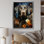 «Dog Weimaraner Majestic Portrait IV», reproduction sur toile