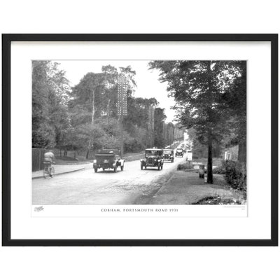 Cobham, Portsmouth Road 1931 by Francis Frith - Single Picture Frame Print