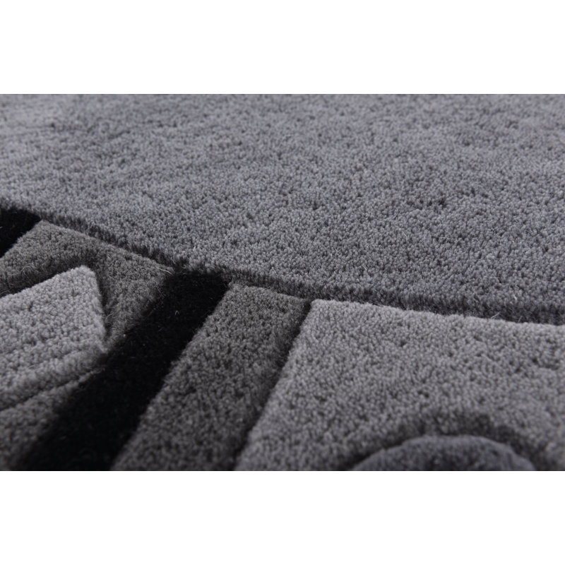 Ambadi Handmade Wool Carpet, Round 190cm