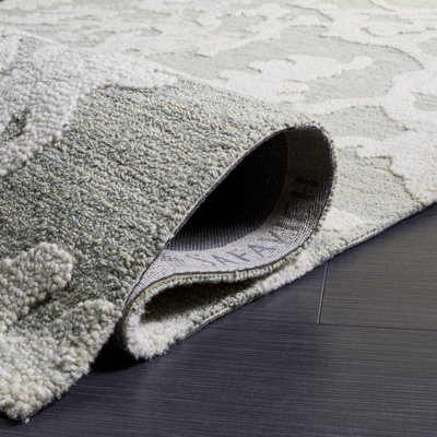 Harvest 302 Hand Tufted 80% Wool; 20% Cotton Abstract Rug