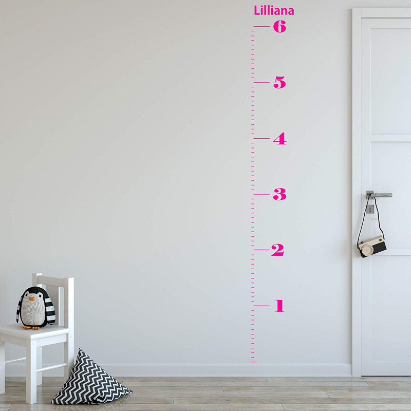 Atoka Education Wall Sticker / Decal, Hot Pink, Yes