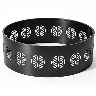 36 in. Round Heavy Duty Steel Fire Pit Ring