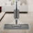 Spray Mop with 360-Degree Swivel Mop Head, Removable Water Tank, and 1 Microfiber Mop Pad, Gray