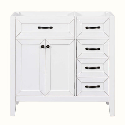 35,5 base de meuble-lavabo simple seulement