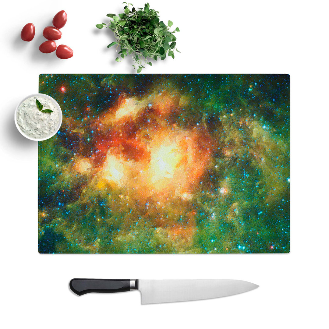 Tempered Glass out of Space Vol.40 Chopping Board