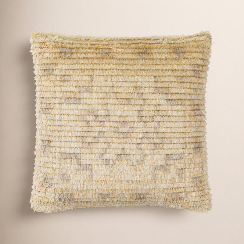 Careen Rhydian Wool Blend Throw Pillow, Pillow Cover Only - No Insert, 20" x 20"