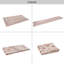 Tapis de couloir pliable beige, 2 pi 6 po x 10 pi, à poils courts, antidérapant et antidérapant pour le salon, la chambre à coucher, la cuisine, la salle à manger et la salle à manger 2 pi 6 po x 10 pi