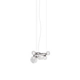 Puppet Ring Suspension 7 White Shaded Matt Gold 3 G9 Ul