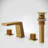 Widespread Bathroom Faucet 3 Hole, 2-handle Bathroom Sink Faucet with Drain Assembly-79598404