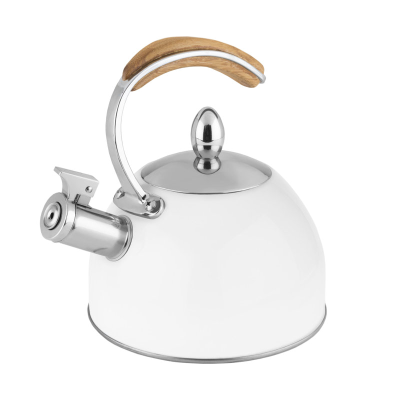 Pinky Up Presley 2,19 pte Bouilloire pour cuisinière en acier inoxydable