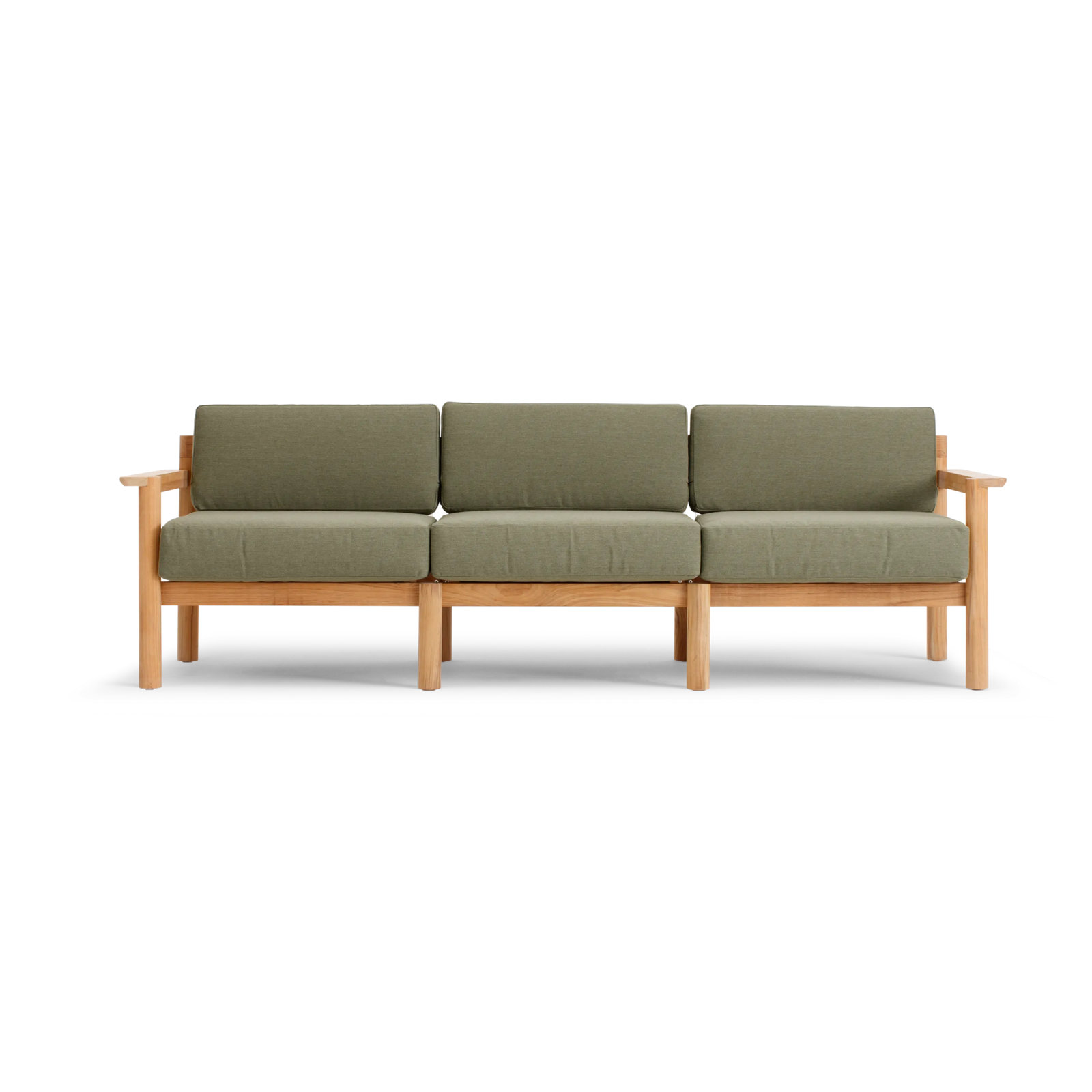 Haven 90" Sunbrella® Patio Sofa, Sunbrella Leaf