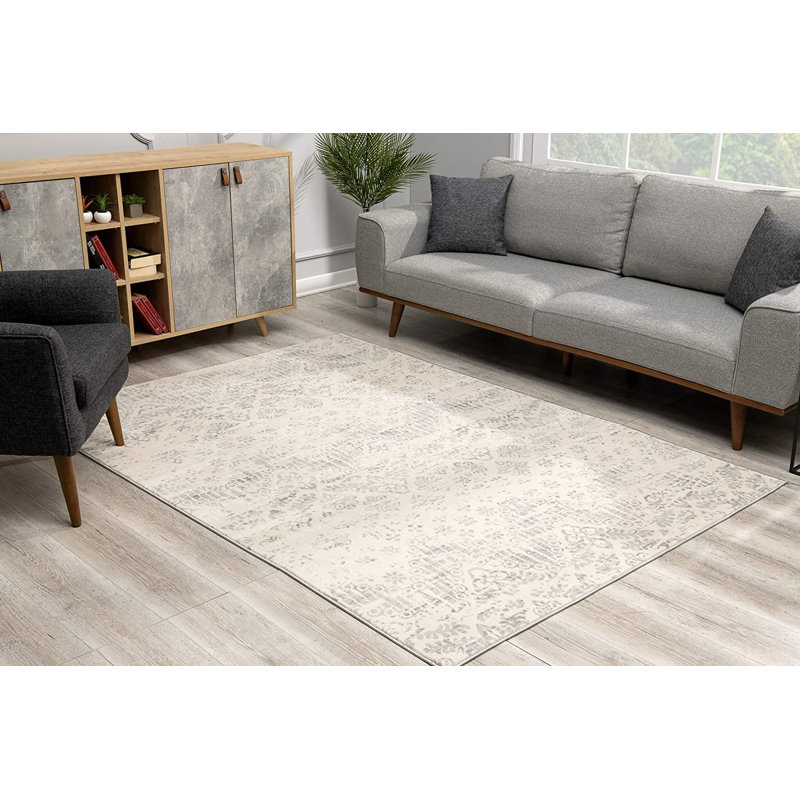 Tapis de couloir ivoire 2 x 8, Rectangle de 5 pi x 8 pi