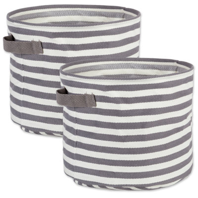 Heuer Fabric Laundry Hamper with Handles