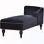 Chaise longue capitonnée avec garniture cloutée-1436176928