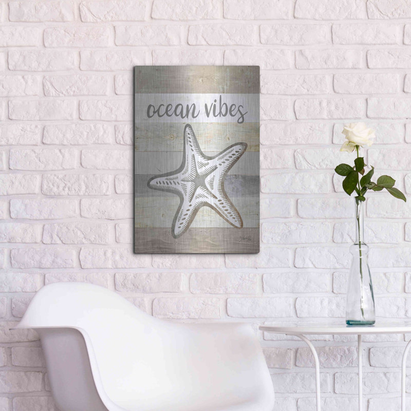«Ocean Vibes Starfish» par Marla Rae, H 24 po x l 16 po