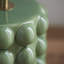 Bobble Table light Base finished in Olive