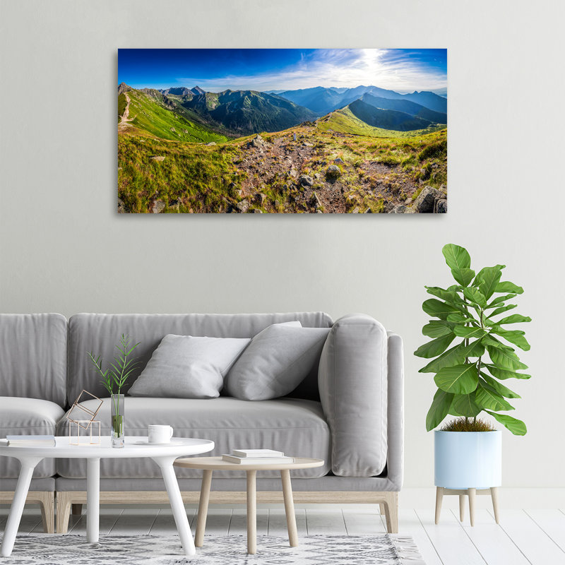 Mountain Panorama - Wrapped Canvas Print