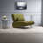 Similicuir terne olive