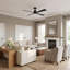 Launceton Downrod Ceiling Fan-1074329045