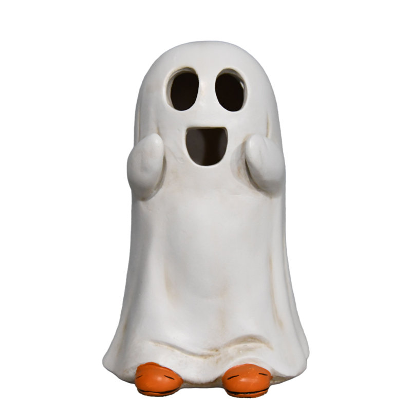 Figurine fantôme d'Halloween à DEL 6 po