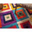 Mauve/gris/jaune Tapis décoratif-634968817
