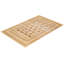 Tapis traditionnel doré noué à la main de conception unique 6 pi x 9 pi 6 po Keller