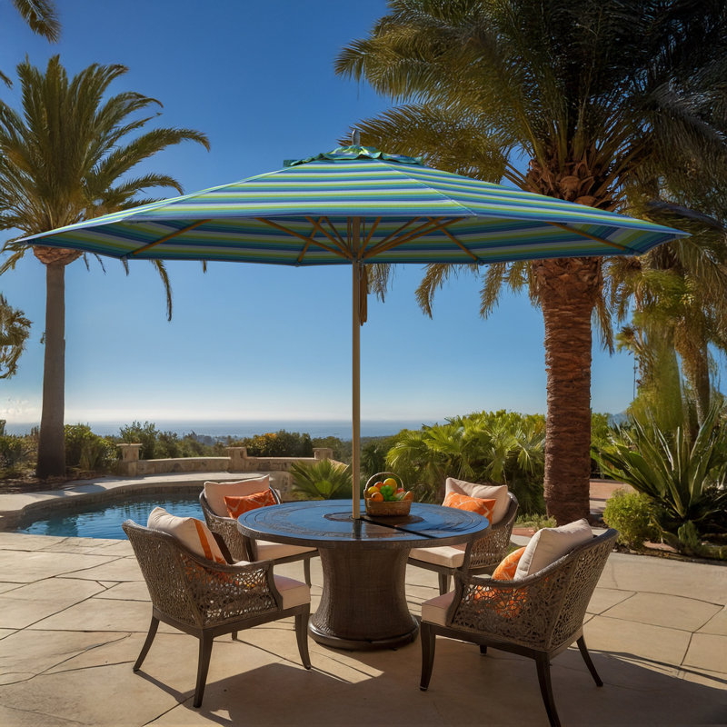 Sunbrella, Rayures bleues