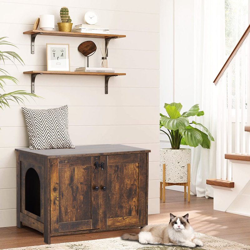 Habitation pour chat en bois 21 po