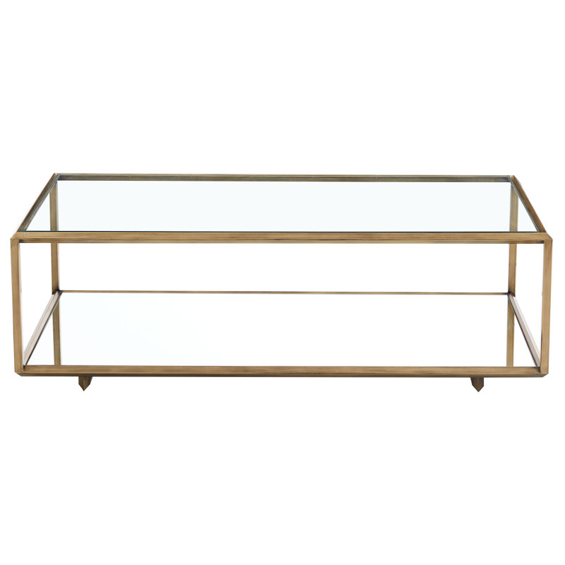 Florabella Glass Coffee Table