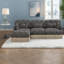 Canapés en chenille à assise profonde, style léopard moderne et modulaire pour la maison