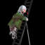 Zombie d'escalade extérieur 10 '