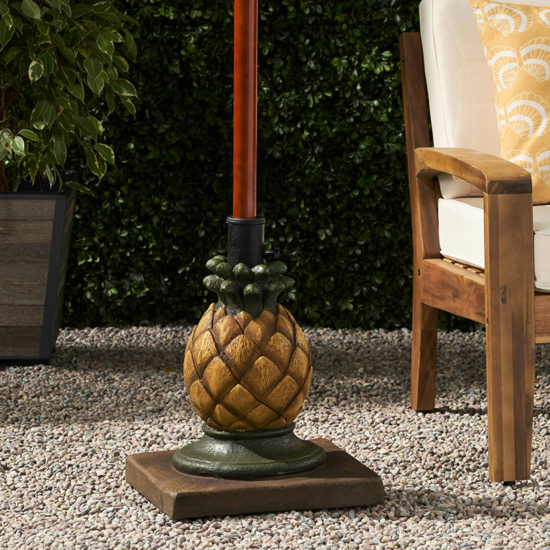Socle de parasol ananas