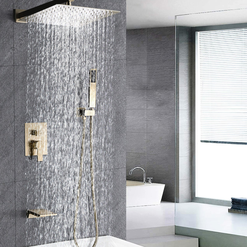 DD-FBFCFCCD9644-B Wall Mounted Bathroom Faucet