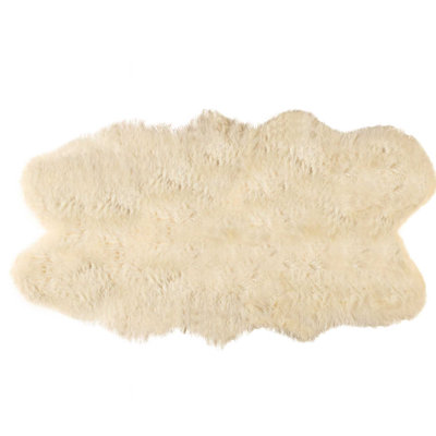 Tapis chocolat/zone blanche vache Ulverst